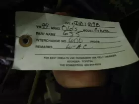 655-00600 OLDSMOBILE Temperature Control Ciera