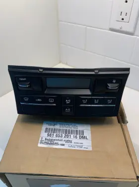 98165320116DML PORSCHE Hvac Temperature Control Panel