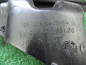 99657263100 PORSCHE Dash Upper Defroster Air Duct 911 Carrera #3