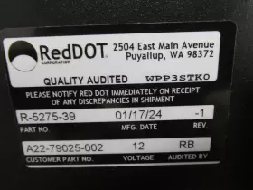 R-5275-39 REDDOT Heater Evaporator Hvac Western Bent Star #2