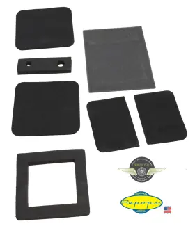 VG101 REPOPS Heater Seal Kit Chevrolet Vega