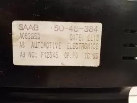 655-50892 SAAB Temperature Control #3