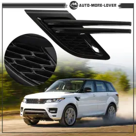 AL1945869LV SILSCVTT Left Glossy Fender Air Vents Grille
