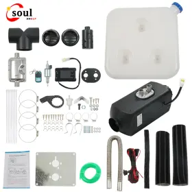 Soulshelf Ssf440036 Fits Trucks Boat Touring Car Bus 5kw 12v Diesel Heater Lcd Thermostat Switch