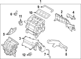 72100FN200 SUBARU Ac Heater