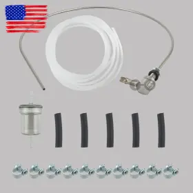 710422179603 Inline Fuel Filter Hose Clip Pipe Line Webasto