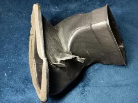 55846-89108 TOYOTA Center Heater Register Duct Hvac Pipe #3
