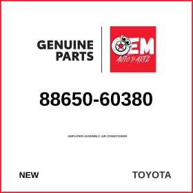 Toyota 88650-60380 Genuine 1998-1999 Land Cruiser Amplifier Assy Air Conditioner