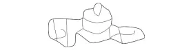 88718-60880 TOYOTA Refrigerant Line Bracket 88718-60880 TOYOTA Refrigerant Line Bracket