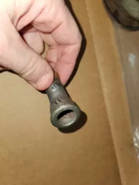 635-270 TRIUMPH Heater Valve Adapter Cylinder Head TR4 #2