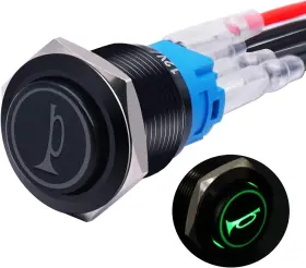 BK-G16LB-G TWIDEC Raised Speaker Horn Momentary Push Switch