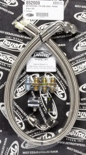 852009 VINTAGE AIR Power Steering Hose Kit Ford Mustang