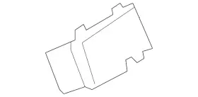 1K0-819-203-3X1 VOLKSWAGEN Air Outlet Jetta
