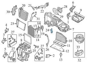 1K0907543H VOLKSWAGEN Climate Air Temperature Sensor Vw #3