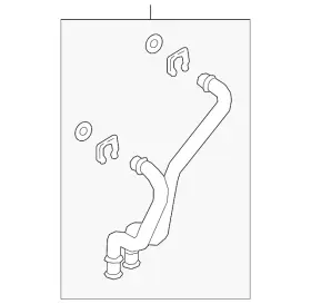 3QF-819-857 VOLKSWAGEN Water Pipe