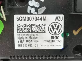 5GM907044MWZU VOLKSWAGEN Climate Ac Heat Temperature Control #3