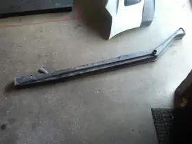 685.VW1B72 VOLKSWAGEN Heater Underbody Duct Tube Vw Beetle
