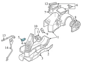 701820679D VOLKSWAGEN Ac Expansion Valve Vw Eurovan #3