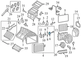 7P0820679A VOLKSWAGEN Ac Expansion Valve Porsche Cayenne #3