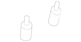 Volvo 6849305 Genuine A/c Service Valve Core
