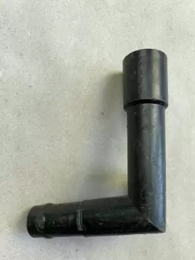 113-818-533 VW Elbow Trunk Air Box Control Drain Hose Beetle #3