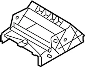 5WB898304 VW/AUDI/PORSCHE Cabin Air Intake Duct