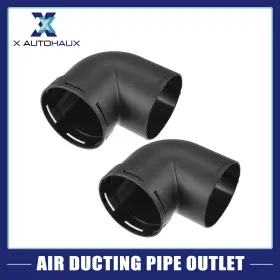 703820222453 X-AUTOHAUX Car Heater Air Ducting Pipe Elbow Od