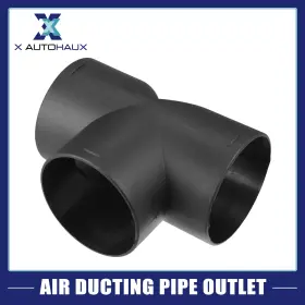 703820222675 X-AUTOHAUX Air Ducting Straight Heater Duct Pipe