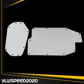 V-02ITK4517ASL YLWSPEED20 Heater Delete Panel Set Chevelle