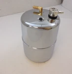Brake Vacuum Canister Reservoir Tank Steel Hot Rod Chevy Ford Mopar Chrome. Fixed Price $64.95.