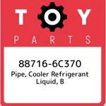 88716-6c370 Toyota Pipe, Cooler Refrigerant Liquid, B 887166c370, New Genuine Oe. Fixed Price $192.28.