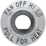 1968-77 Ford Bronco; Heater Control Switch Bezel; Fan Off-hi-lo. Fixed Price $16.99.