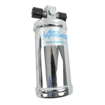 Vintage Air Receiver Drier 07309-vuq; Chrome, Vertical 6 X 2.5 W/trinary Switch. Fixed Price $134.77.