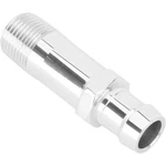 Long Heater Hose Fitting, 5/8 Inch Hose, Polished Aluminum. Fixed Price $17.99.