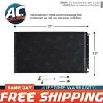 Universal Condenser Kit Parallel Flow 12 X 25 O-ring Fittings Included A/c Ac. Fixed Price $139.99.