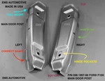 1957-60 Ford F100. Main Door Post 57 58 59 60 #398 Left Right. Fixed Price $440.00.