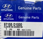 Hyundai Genuine Parts 97155-d1000 Cluster Ion Generator 97155d1000 Oem New. Fixed Price $159.18.
