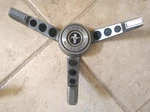 1965-66 Ford Mustang 3 Spoke Steering Wheel Horn Ring C5za-13a800-b Oem. Fixed Price $48.41.