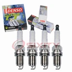 4 Pc Denso Platinum Tt Spark Plugs For 1989-1998 Saab 900 2.0l 2.1l 2.3l L4 Af. Fixed Price $26.85.