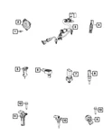 Genuine Mopar Air Temperature Sensor 68542632aa. Fixed Price $12.38.