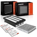 A-premium 2-pc Engine & Cabin Air Filter With Activated Carbon Compatible.... Fixed Price $28.74.