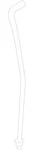 Genuine Nissan A/c Evaporator Drain 92590-6lb0a. Fixed Price $12.31.