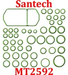 Santech Mt2592 Automotive Ac A/c System O-ring Kit Gasket Seals. Fixed Price $14.89.