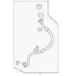 Genuine Subaru Discharge Hose 73424sj041. Fixed Price $74.40.