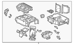 Genuine Honda Hvac Heater Core Case Assembly 79100-s04-g01. Fixed Price $256.67.