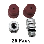25pcs Gm High Side Ac Ball Valve Core 15-5438 Charge Port 800955 A/c Service. Fixed Price $62.99.