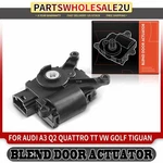 Heater Blend Air Door Actuator For Volkswagen Golf Tiguan Audi A3 Q2 Tt Quattro. Fixed Price $18.99.