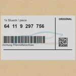 Genuine Bmw 64119297756 - Fresh Air Connection Gasket. Fixed Price $53.78.