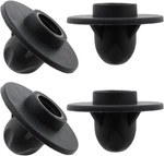 4pcs 14mm Tube Diameter Black Camping Chair Foot Cover Plastic Anti Sag Flying S. Fixed Price $18.99.