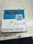 Gm 3007388 Heater / Ac Blower Control Switch 1966-67 Buick (see Desc For Fit). Fixed Price $40.00.